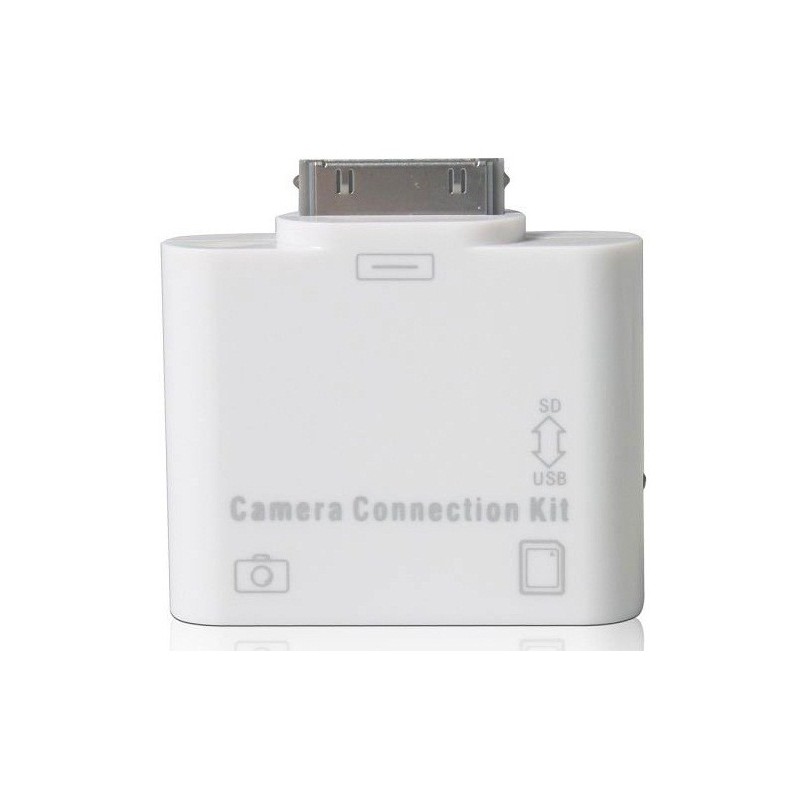 Lecteur carte Mémoire + Adaptateur iPhone/iPad/Tablette Samsung