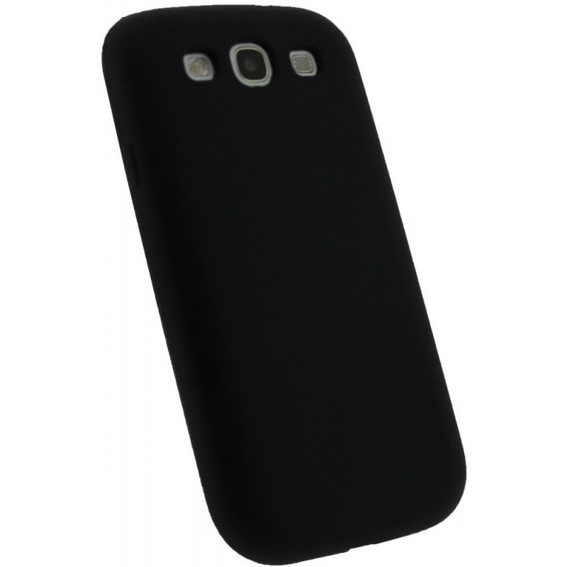 Etui en Silicone Pour Samsung Galaxy  S3 / Noir