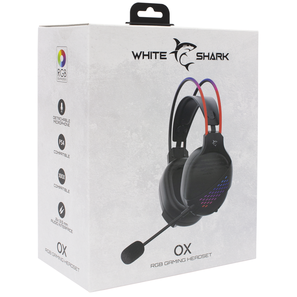 Casque Gaming White Shark GH-2140 OX / RGB