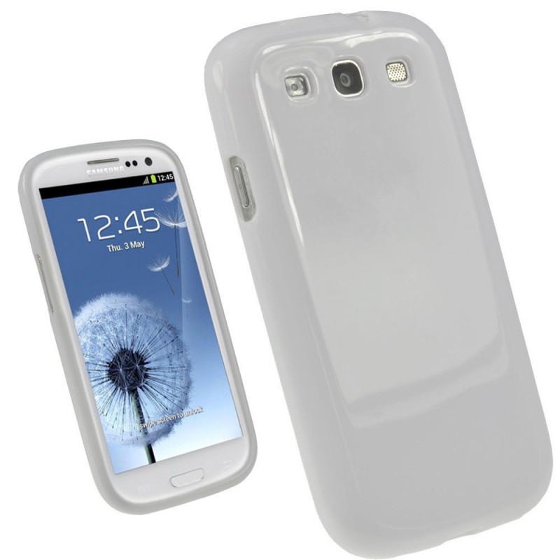 Etui en Silicone Pour Samsung Galaxy  S3 / Noir