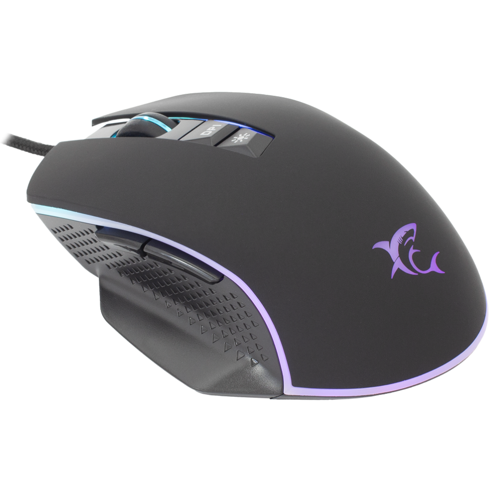 Souris Gamer White Shark GARETH GM-5009 / Noir / RGB