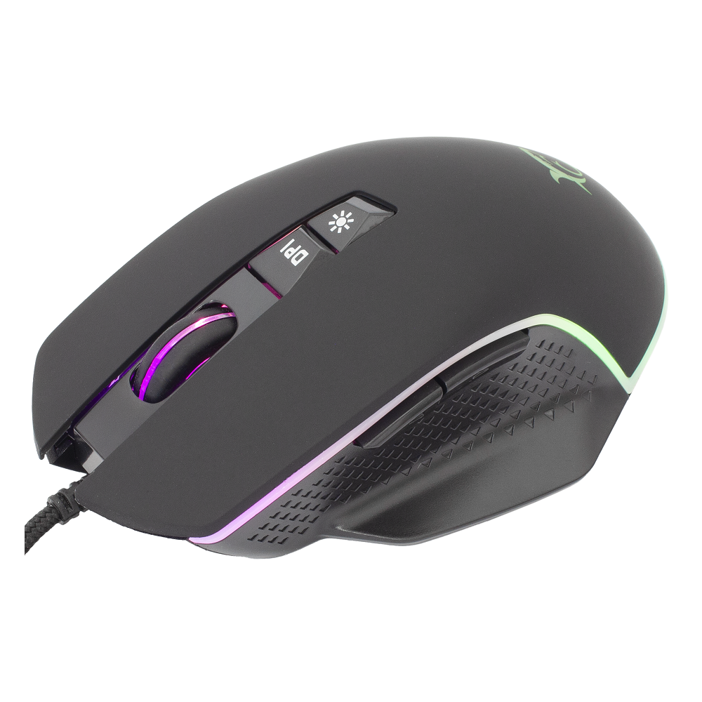 Souris Gamer White Shark GARETH GM-5009 / Noir / RGB