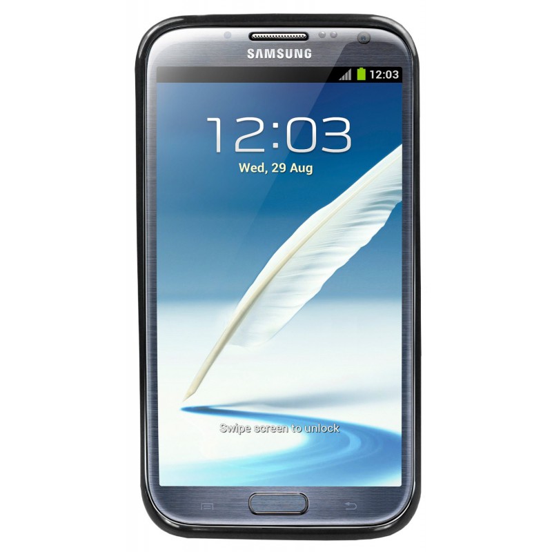 Etui en Silicone Pour Samsung Galaxy Note II (N7100)