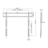 Support Mural SBOX PLB-7036F / 43"-80"