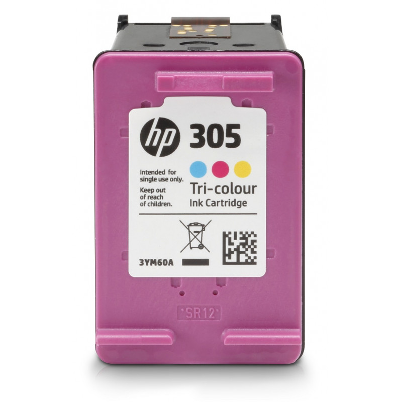 3YM60AE — Cartouche d'encre trois couleurs HP 305 authentique