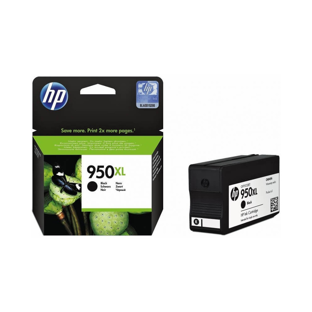 Cartouche d'encre authentique haute capacité HP 950XL / Noir