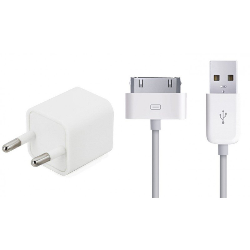 Chargeur Secteur USB Pour iPhone / iPod / iPad
