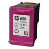 HP 650 cartouche d'encre trois couleurs Advantage authentique CZ102AE