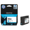 HP 953 cartouche d'encre cyan authentique 9 ml / F6U12AE