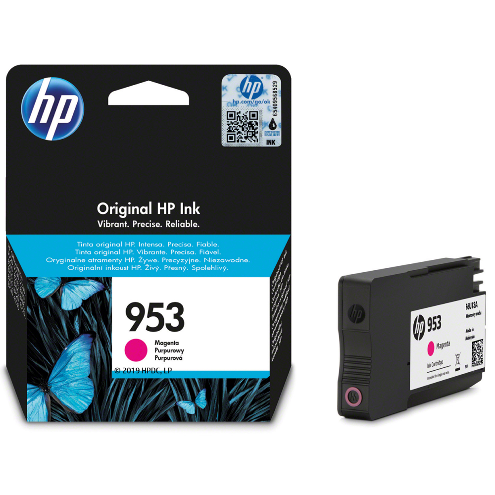 HP 953 cartouche d'encre magenta authentique 9 ml / F6U13AE