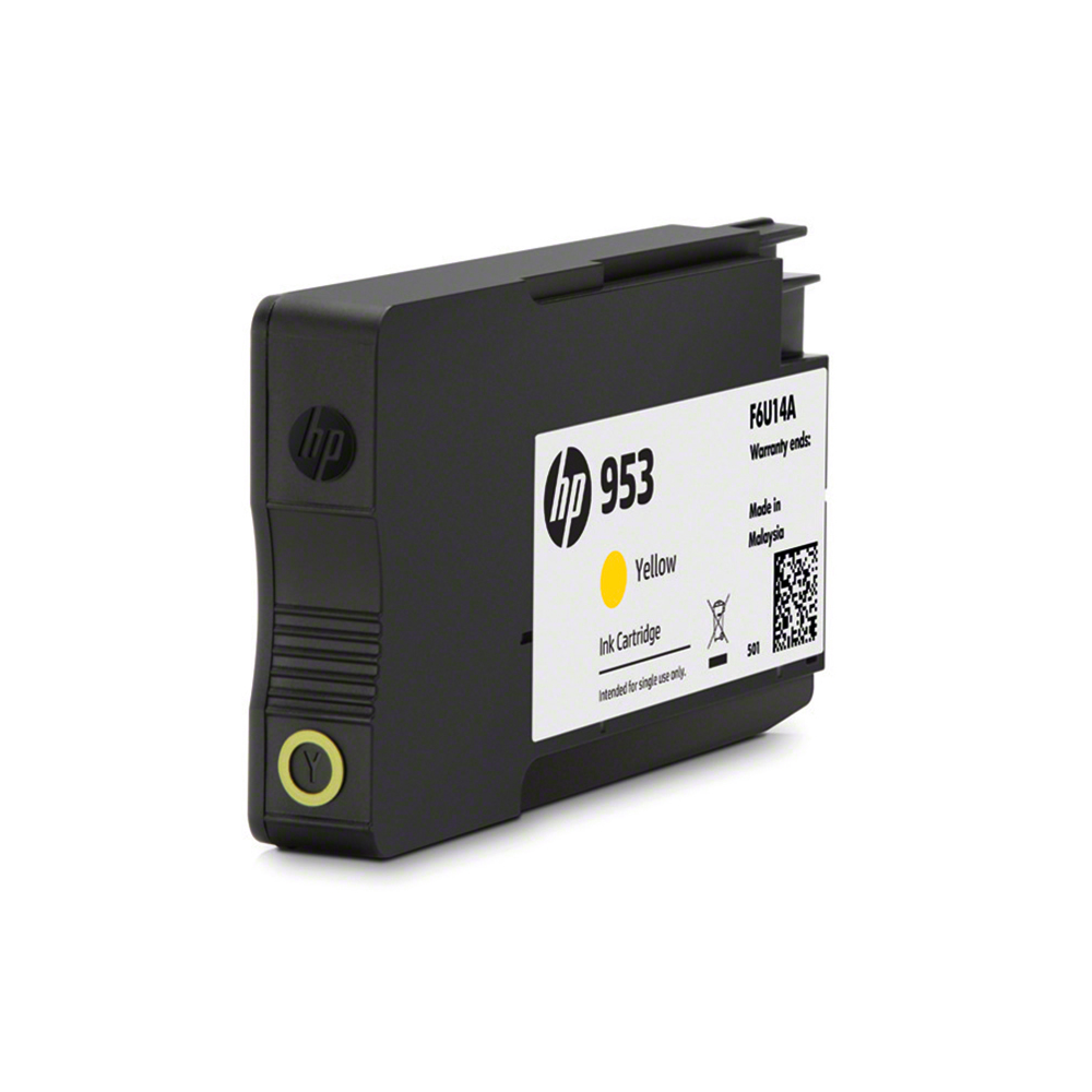 HP 953 cartouche d'encre jaune authentique 9 ml / F6U14AE
