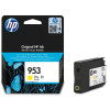 HP 953 cartouche d'encre jaune authentique 9 ml / F6U14AE