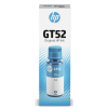 Bouteille d'encre Originale HP GT52 / Cyan / 70ml