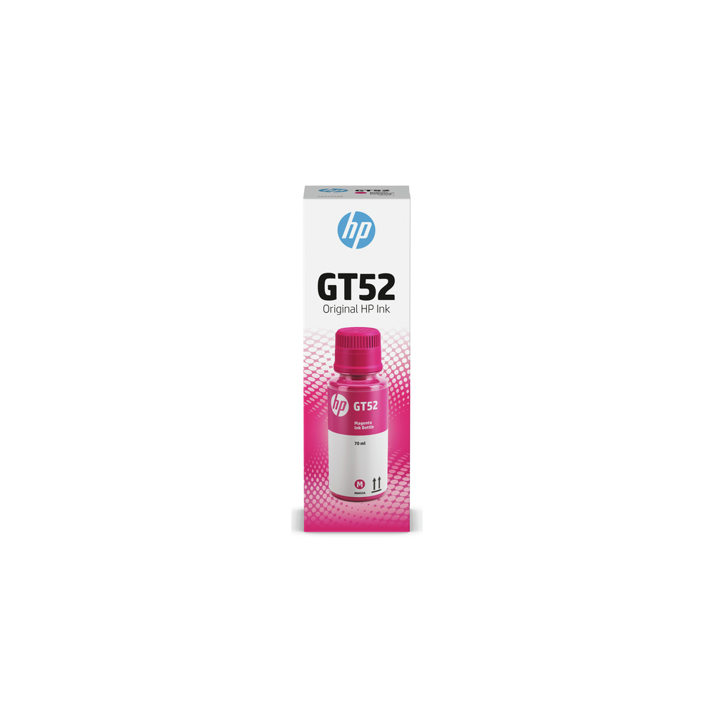 Bouteille d'encre Originale HP GT52 / Cyan / 70ml