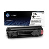 Cartouche de toner HP 83A  LaserJet noir originale / 1 500 pages CF283A