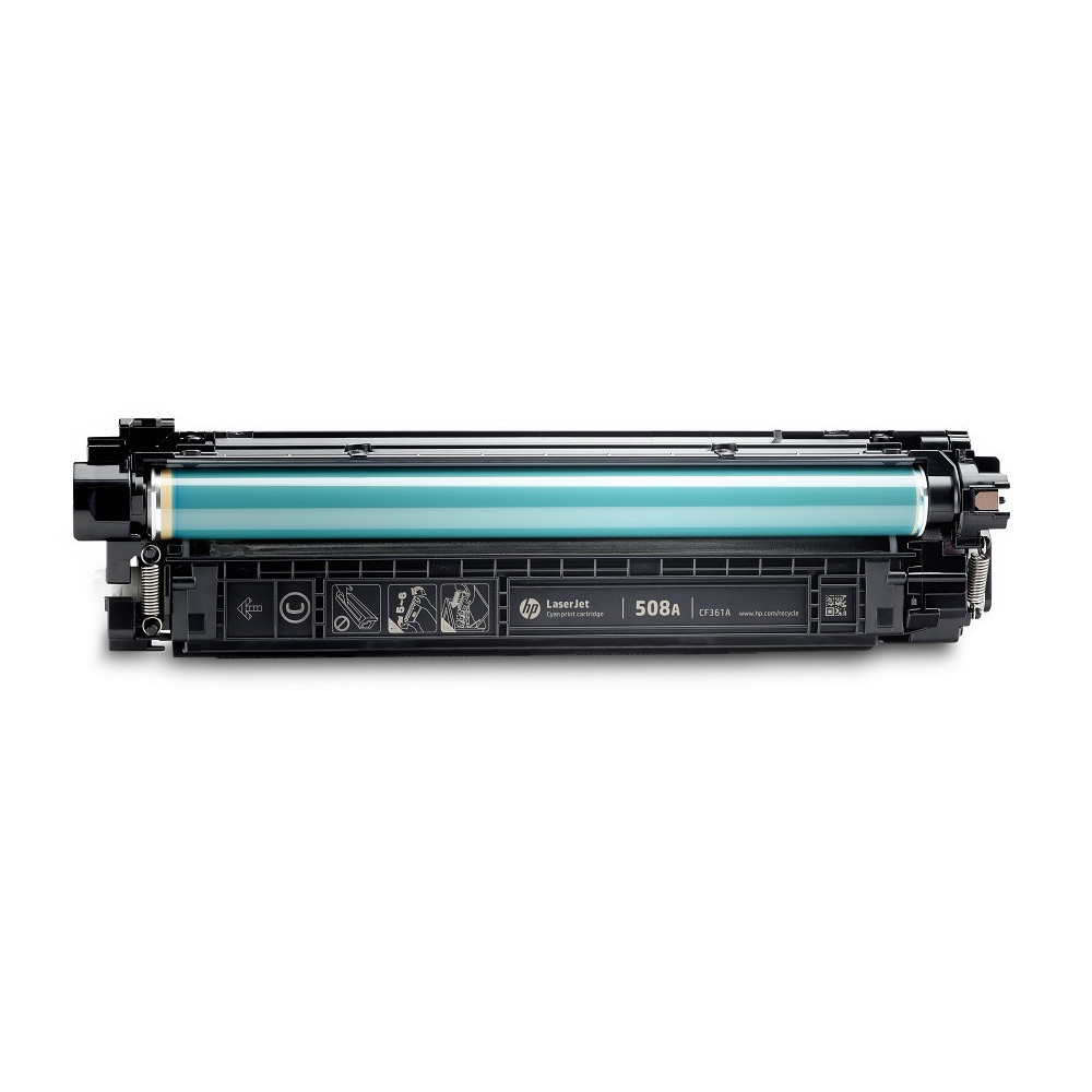 Cartouche de toner HP 508A  LaserJet Cyan originale / 6 000 pages CF361A