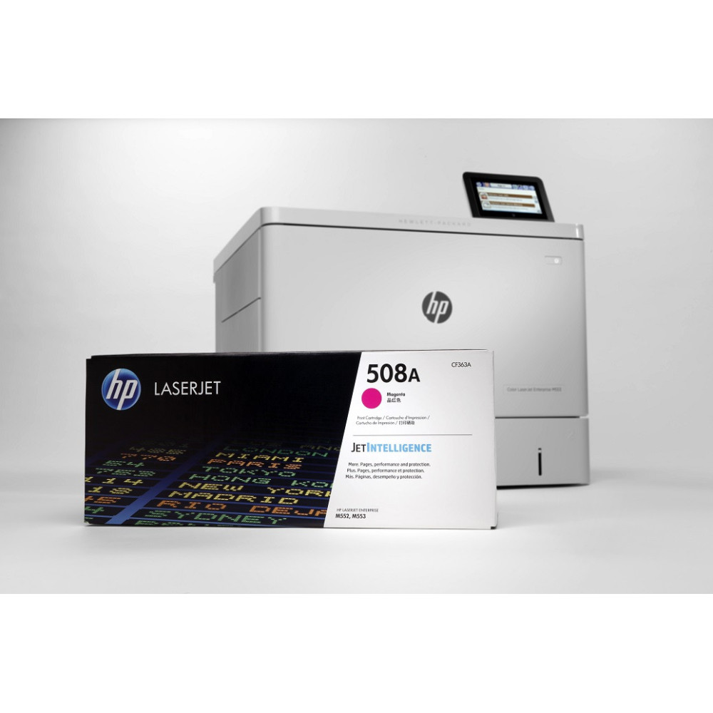 Cartouche de toner HP 508A  LaserJet Magenta originale / 5 000 pages CF363A