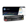 Cartouche de toner HP 410A  LaserJet jaune originale / 2 300 pages CF412A