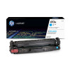 Cartouche de toner HP 410A  LaserJet cyan originale / 2 300 pages CF411A