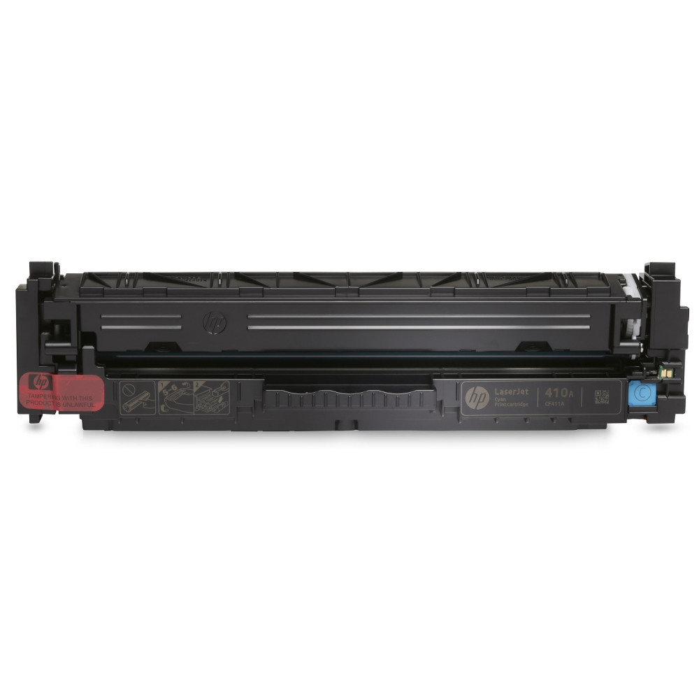 Cartouche de toner HP 410A  LaserJet cyan originale / 2 300 pages CF411A
