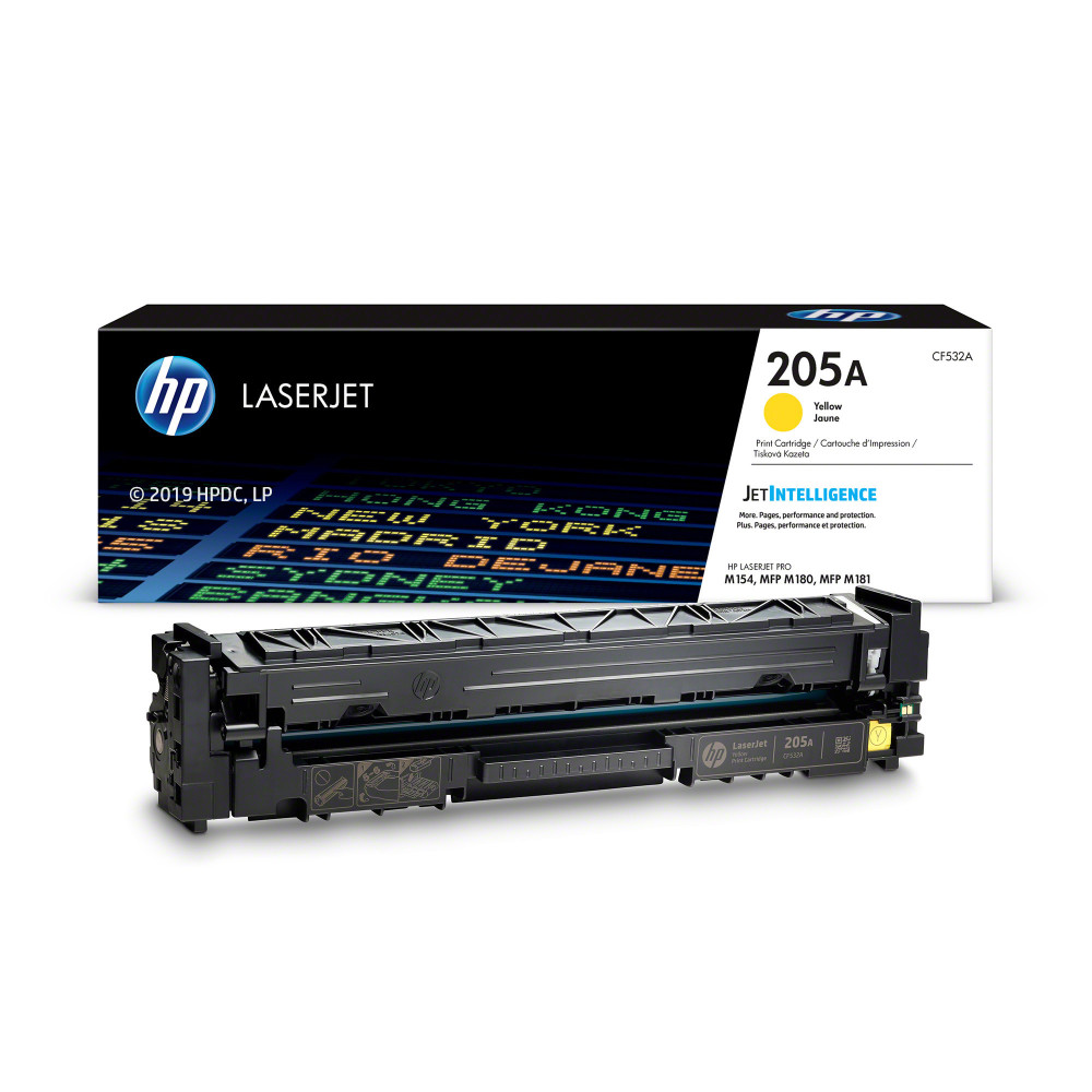 HP 205A originale Toner Laserjet Jaune / 900 pages CF532A