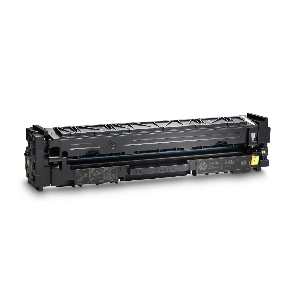 Toner Grande Capacité Original HP 203X pour LaserJet / Jaune