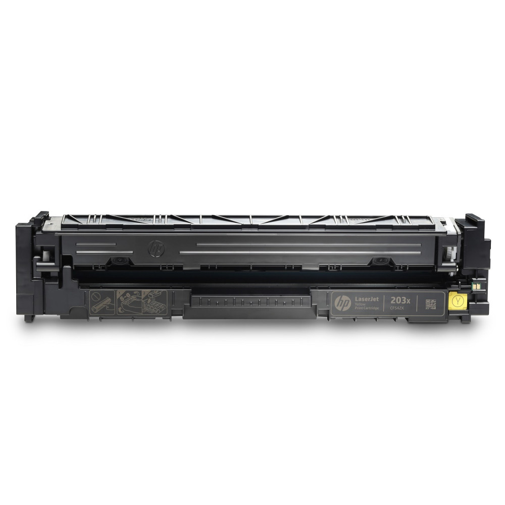 Toner Grande Capacité Original HP 203X pour LaserJet / Jaune