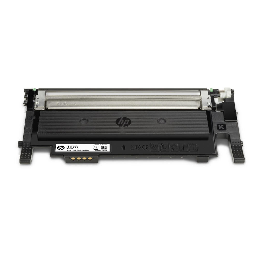Cartouche de toner laser authentique HP 117A, noir / W2070A