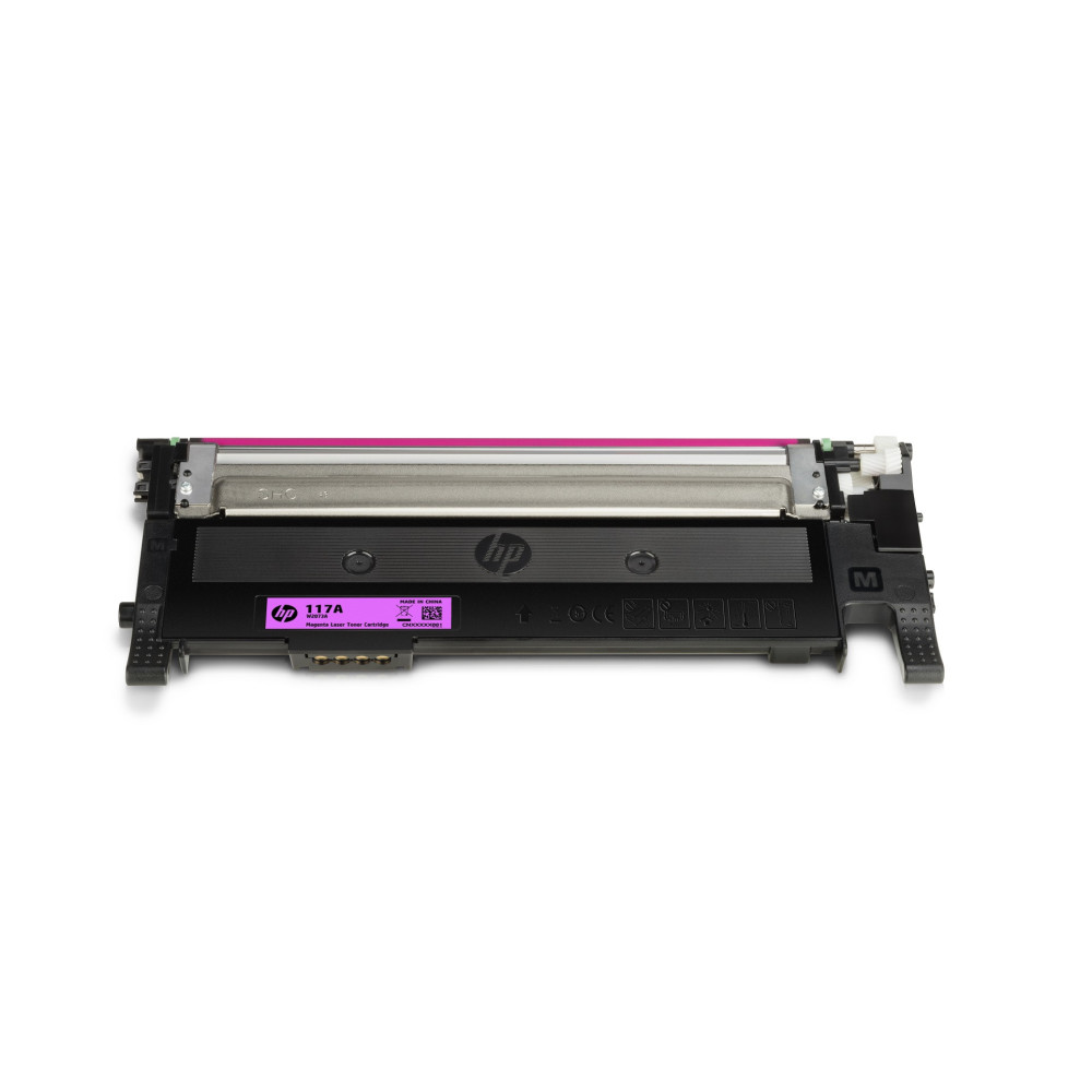 Cartouche de toner laser authentique HP 117A Magenta / W2073A