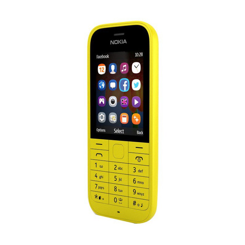 Téléphone Portable Nokia 220 / Jaune