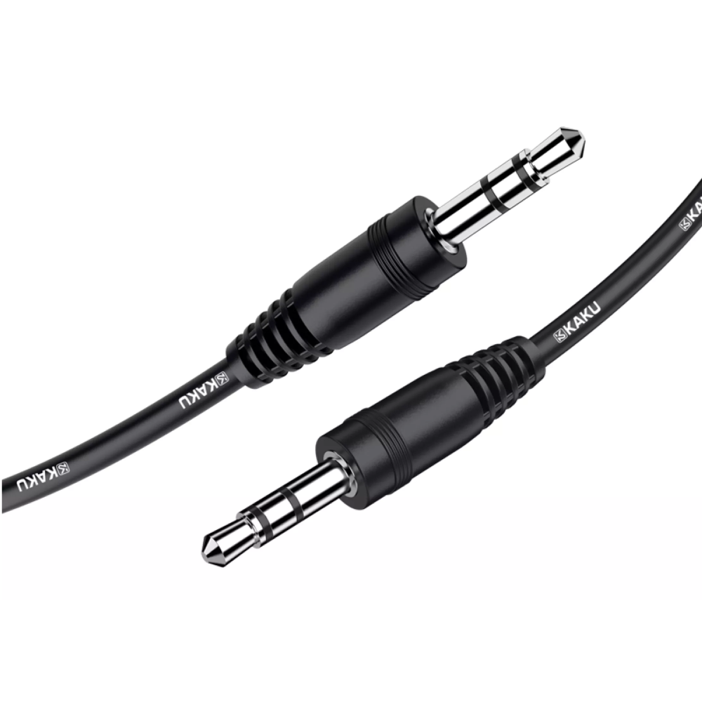 Câble audio AUX Kaku KSC-451 / 1M / Noir
