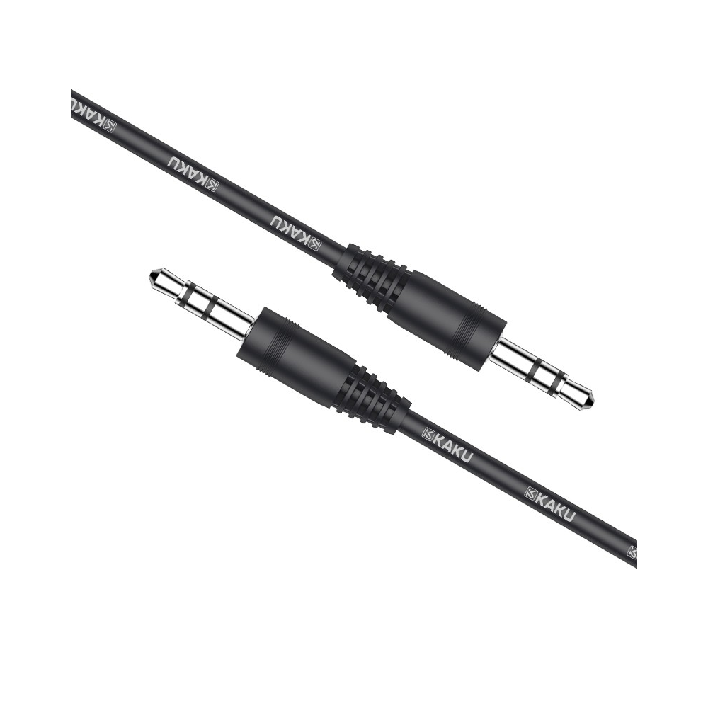 Câble audio AUX Kaku KSC-451 / 1M / Noir
