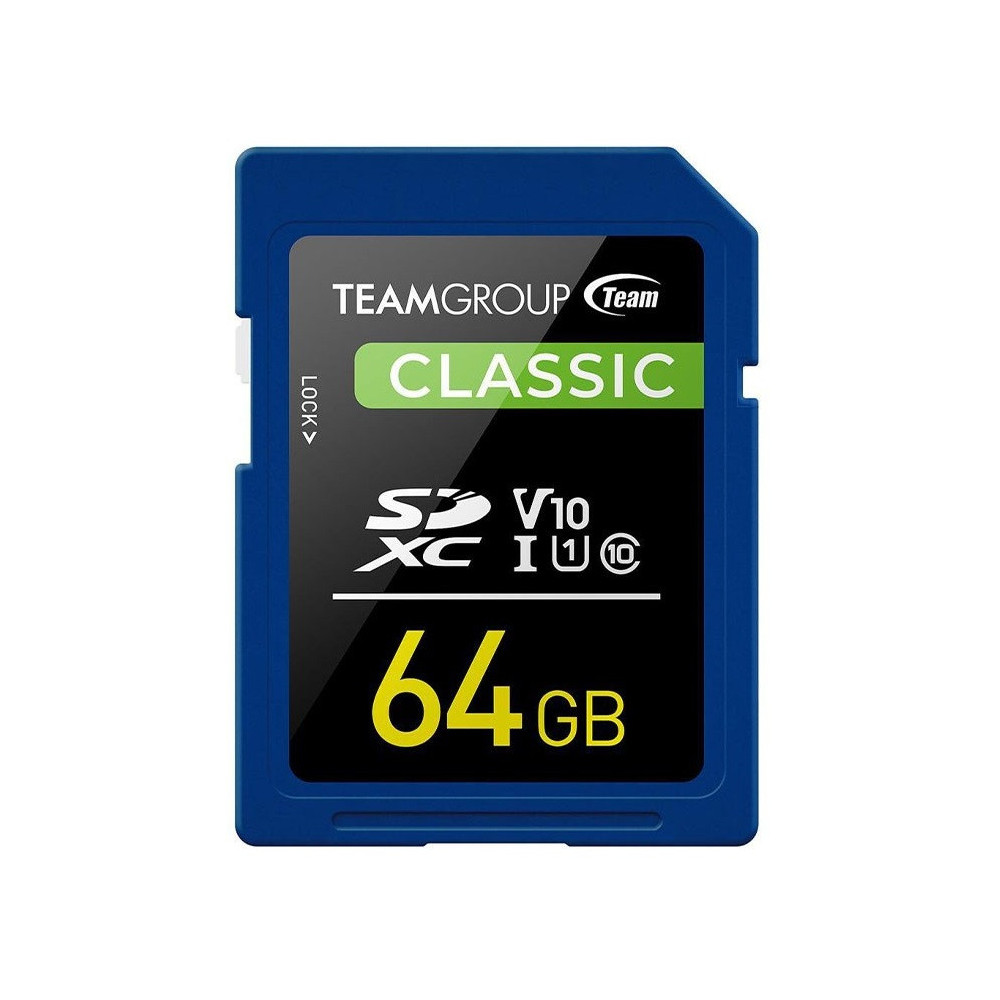 Carte Mémoire Team Group SDXC UHS-I 64 Go / Class 10
