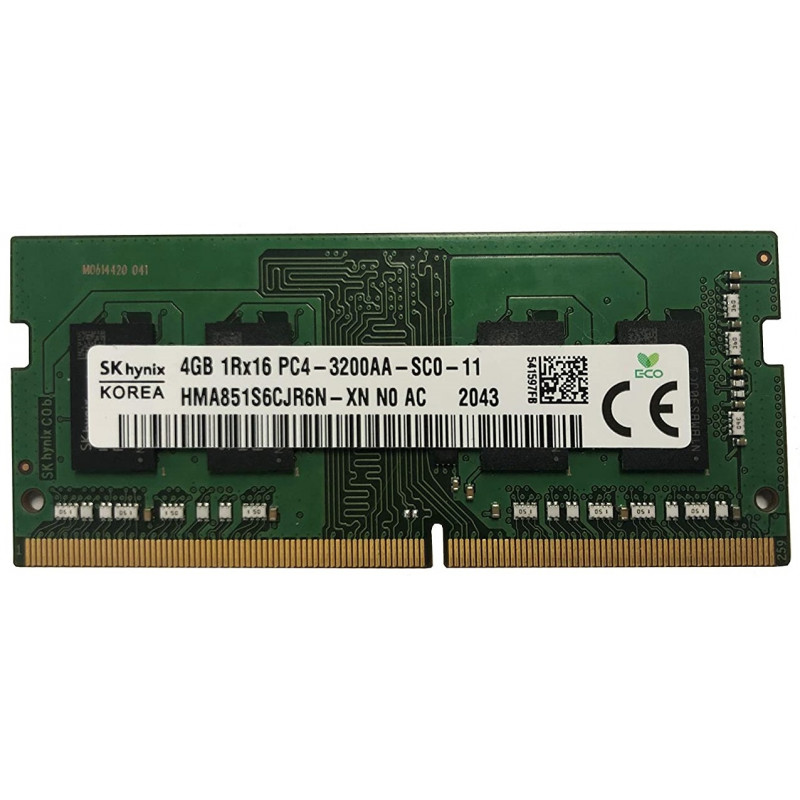 Barrette RAM – SODIMM – DDR4 – 4 Go - L'atelier Informatic