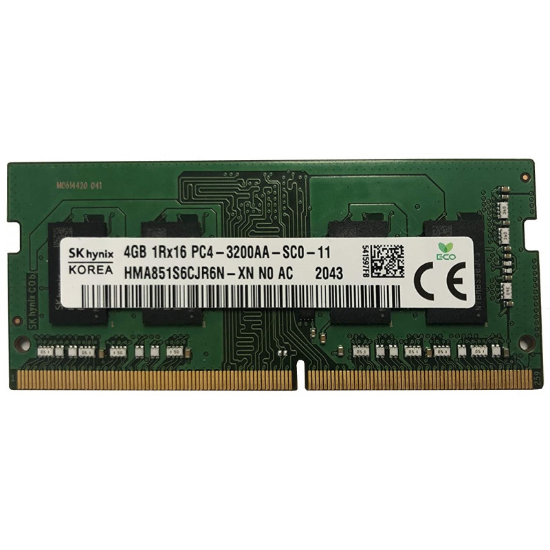 Barette Mémoire SK Hynix SODIMM 4 Go