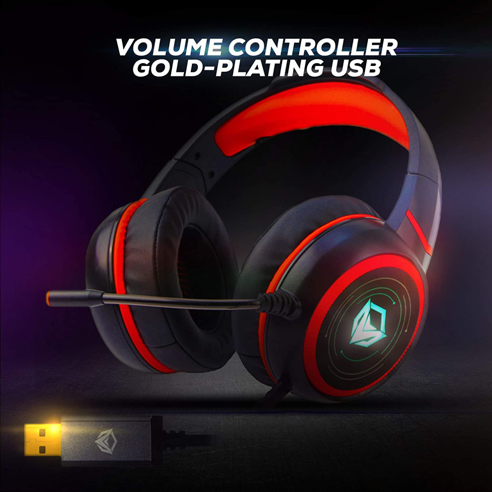 Casque Micro Meetion HP030  / HIFI 7.1 True Surround Sound / LED