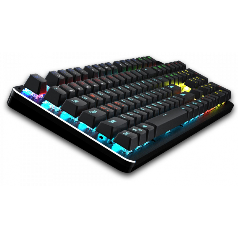 Clavier Mécanique Gaming Meetion MK007 / Switch Bleu / RGB / Noir