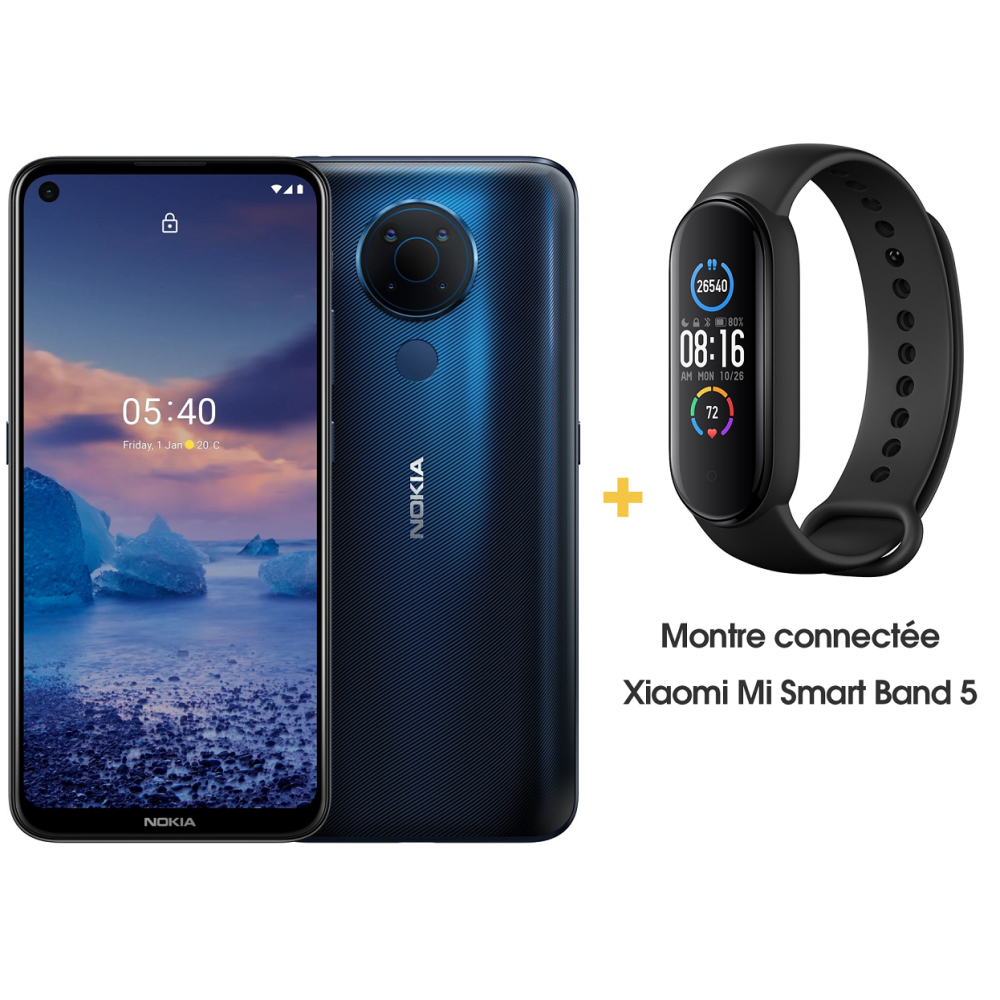 Nokia 5.4 Bleu - Mobile & smartphone Nokia chez Tunisianet