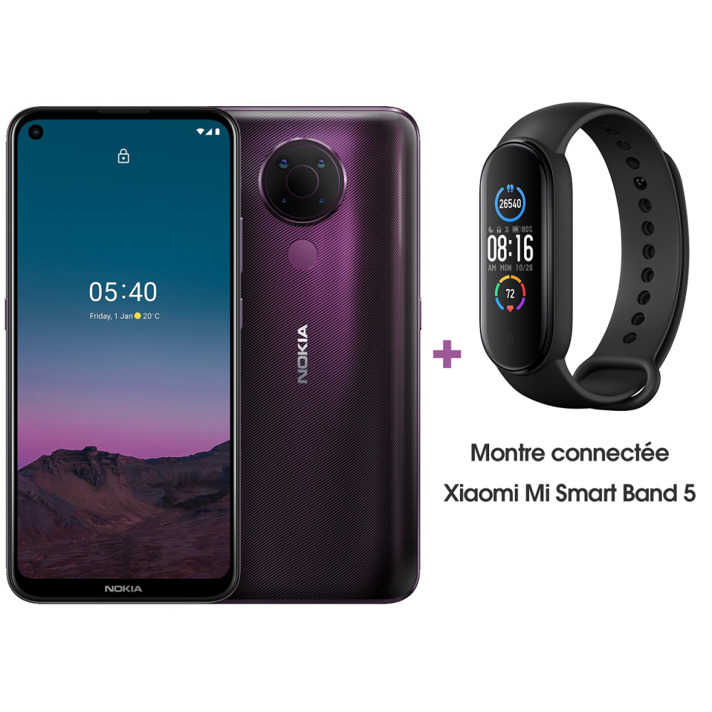 Nokia 5.4 Violet - Mobile & smartphone Nokia chez Tunisianet