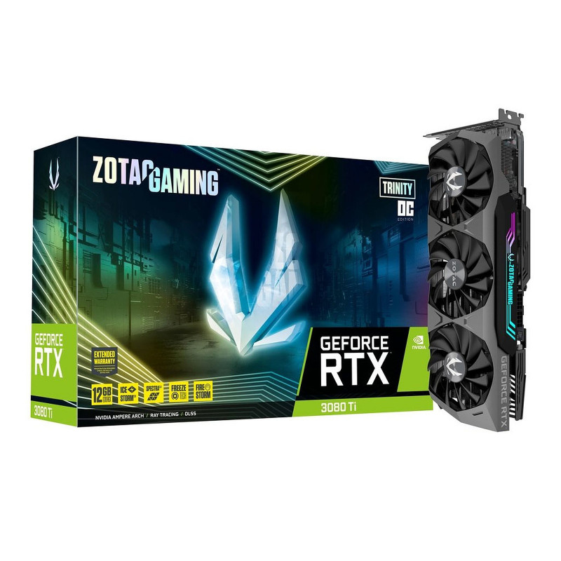 Carte Graphique ZOTAC GeForce RTX 3080 Ti TRINITY OC / 12G GDDR6X