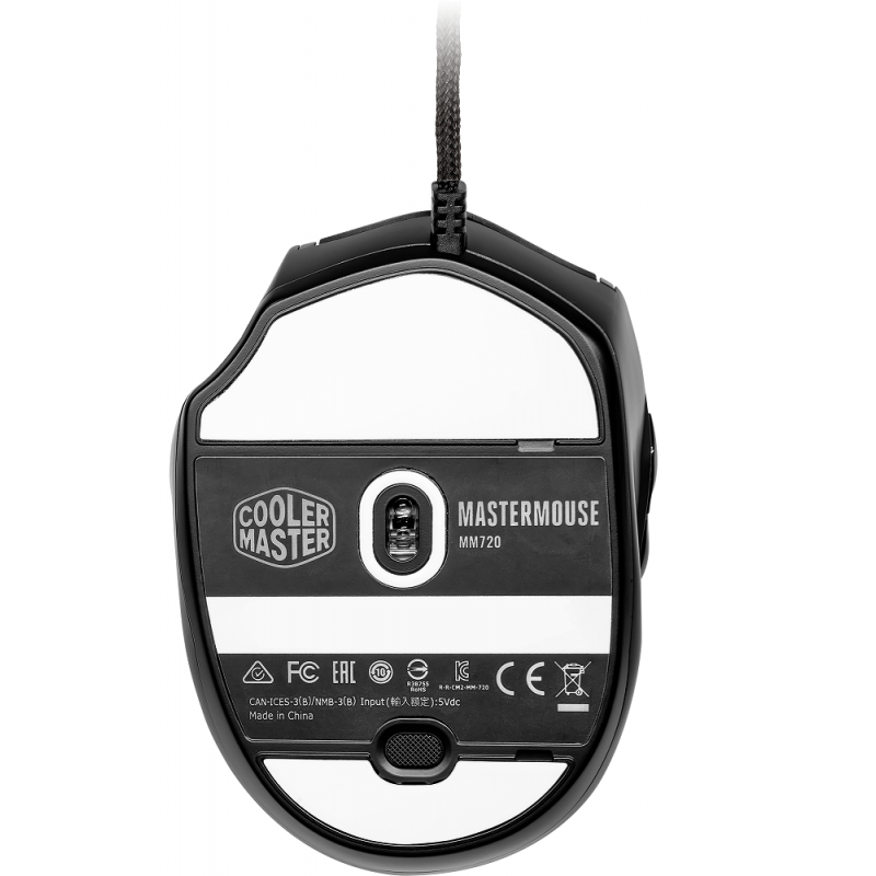 Souris Gaming Cooler Master MM720 RGB / 16 000dpi / Noir Mat