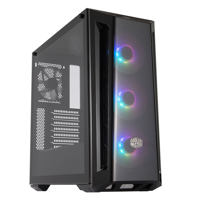 Boîtier Gamer Moyen Tour Cooler Master MasterBox MB520 ARGB / ATX / Noir