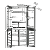 Réfrigérateur Side By Side FOCUS SMART.6200 / 4 Portes / INOX + Livraison + Installation et Mise en Marche Gratuites