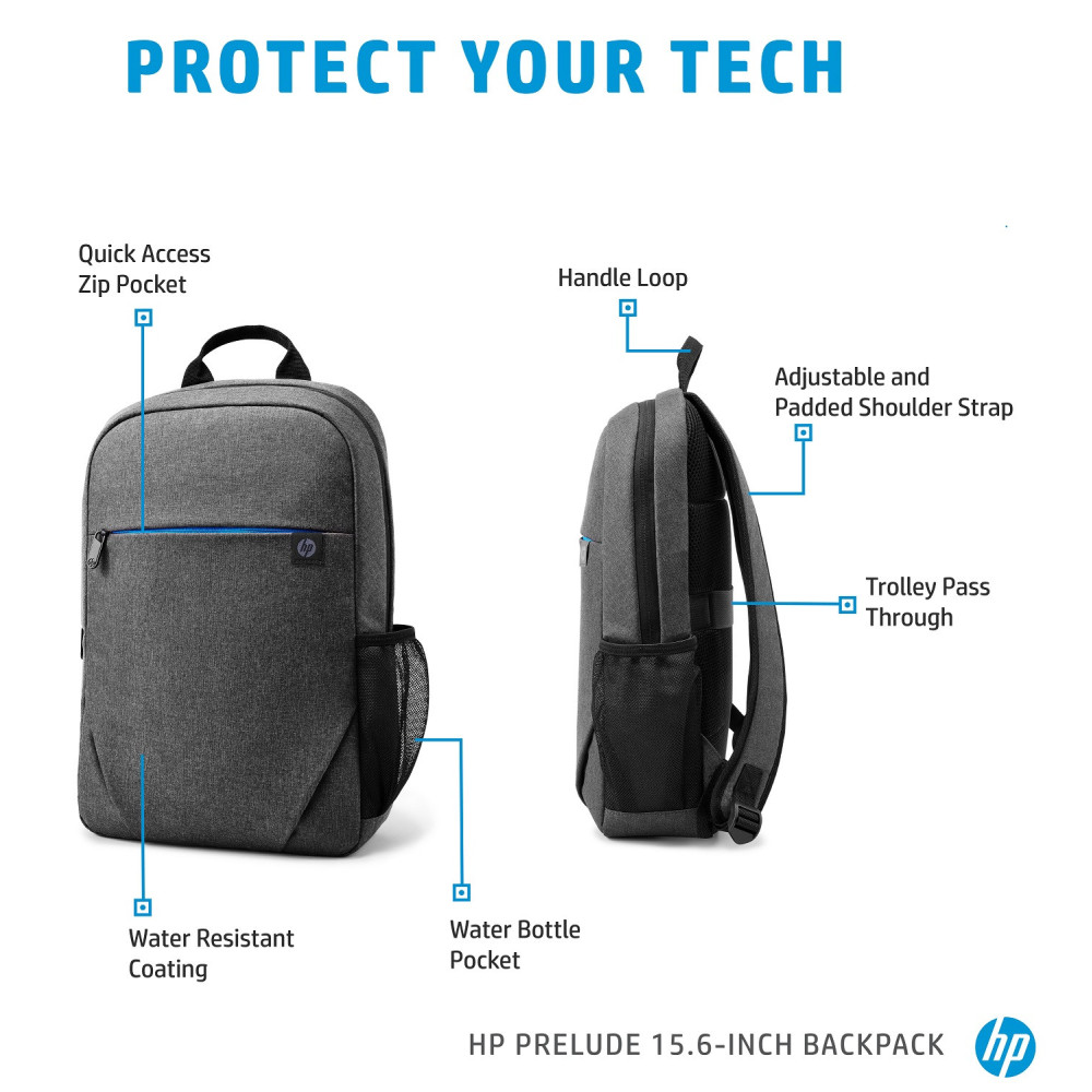 Sac à Dos HP Prelude 15.6" / Gris