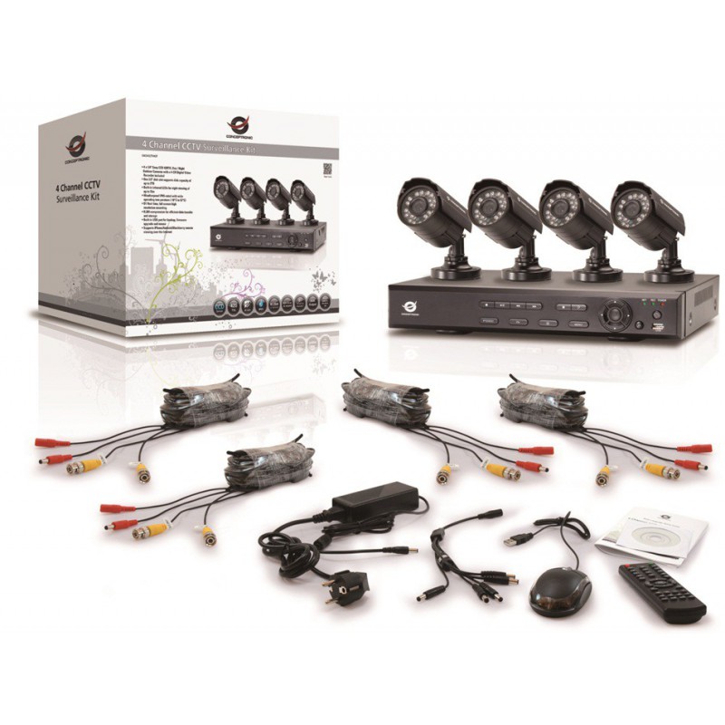 Kit de surveillance CCTV 4 canaux