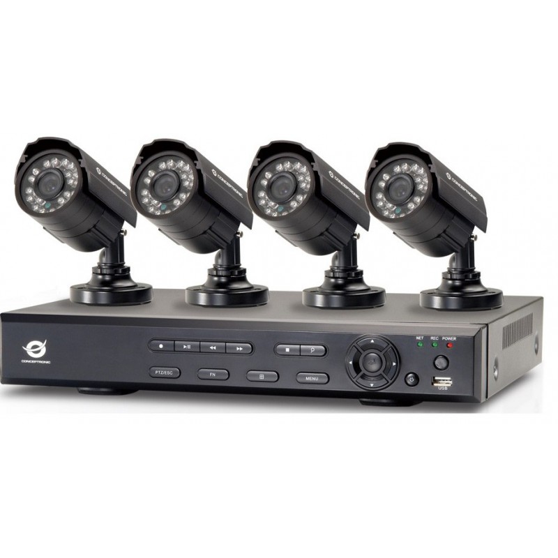 Kit de surveillance CCTV 4 canaux