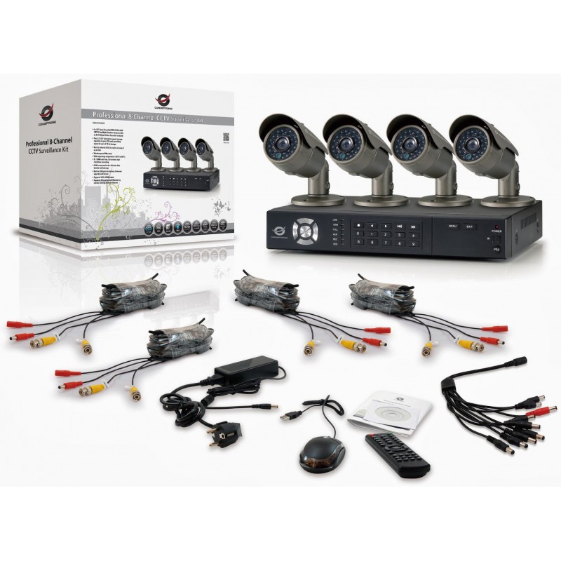 Kit de surveillance CCTV 4 canaux