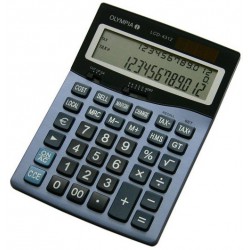 Calculatrice de bureau 12 chiffres Olympia LCD 4312