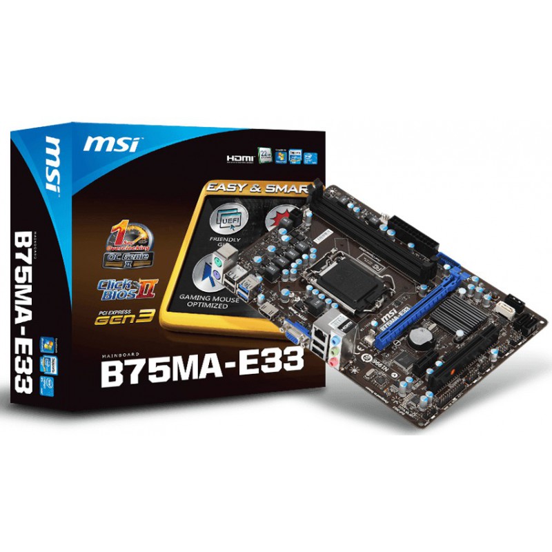 Carte Mére MSI B75MA-E33