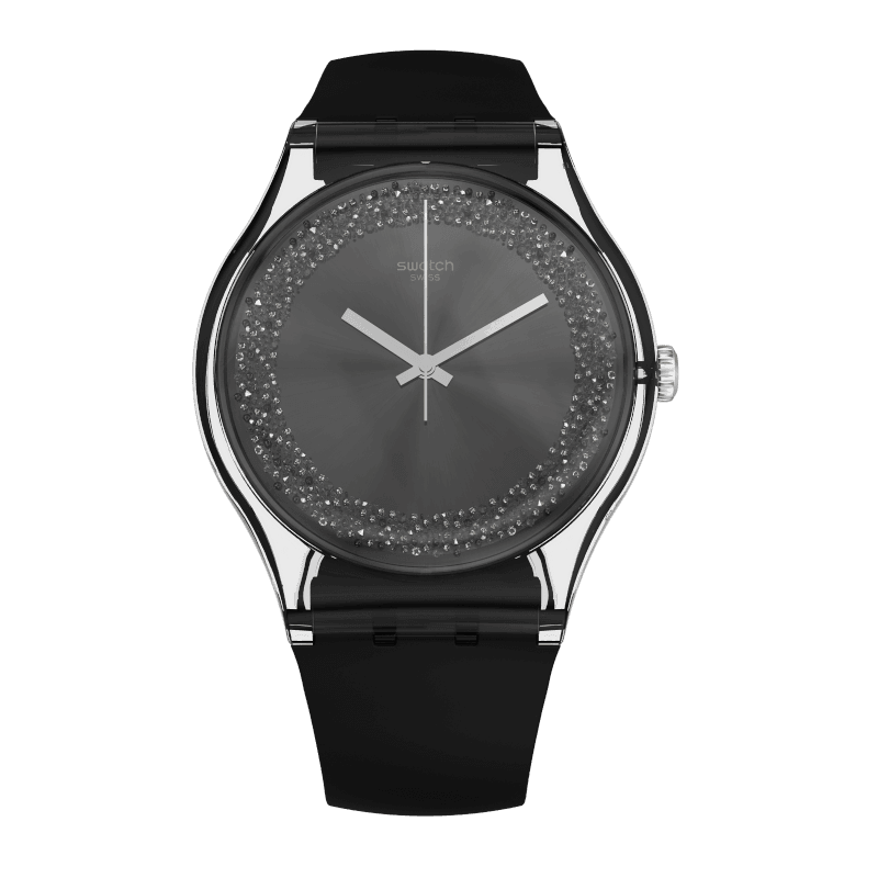Swatch Women's Watch New Gent Pinksparkles SUOP110